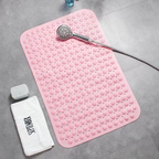Large Non-Slip Bath Mat with Suction Cups (27.5x13.8 in)