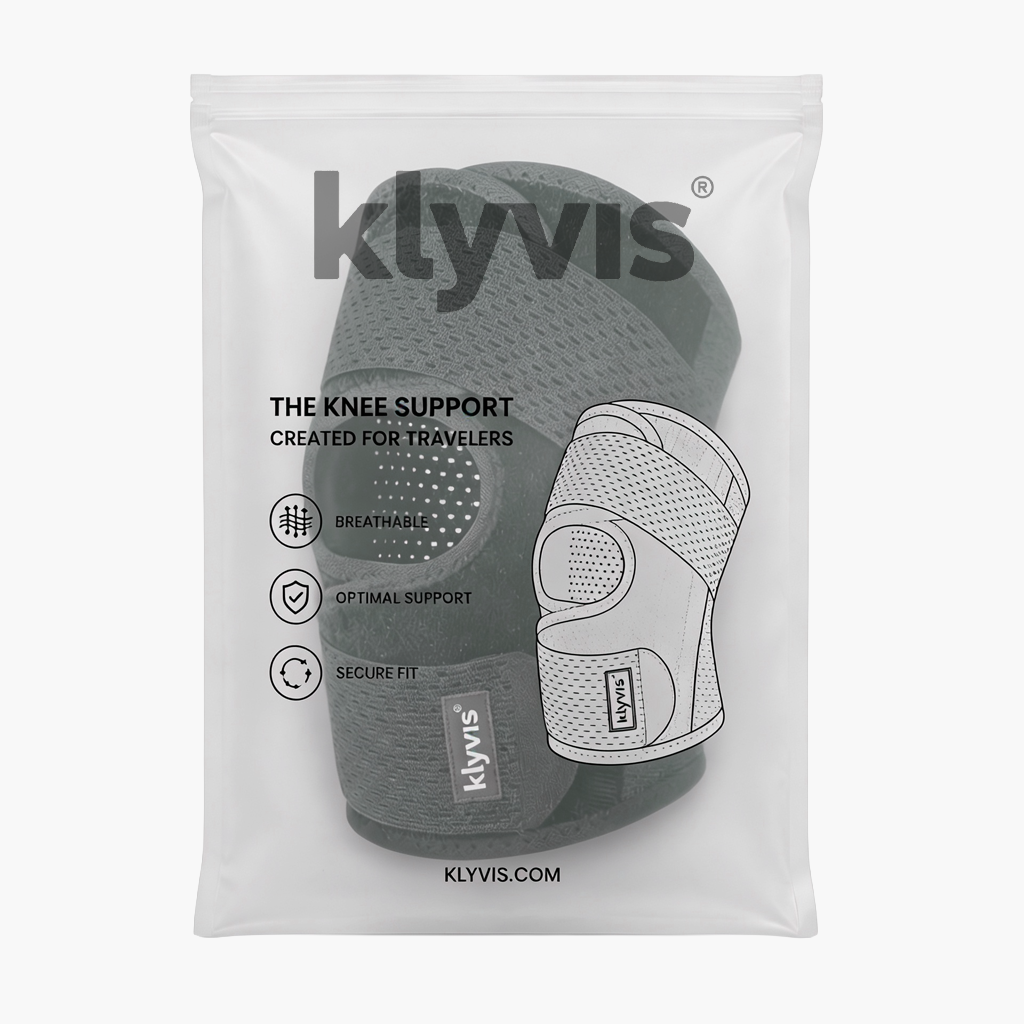 Knee brace for travellers