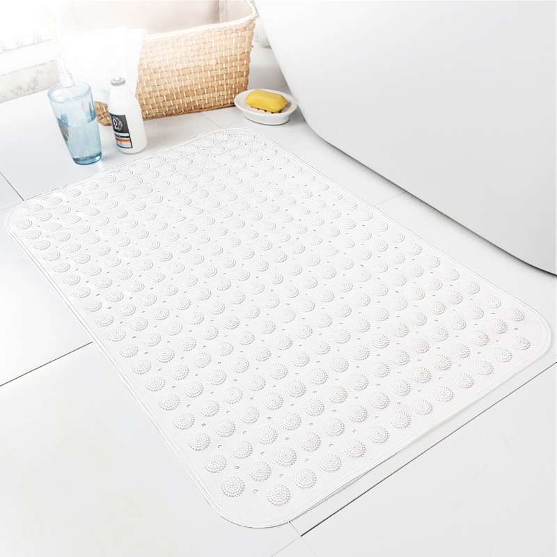 Large Non-Slip Bath Mat with Suction Cups (27.5x13.8 in)