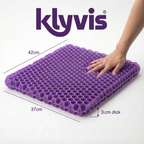 Klyvis™ Gel-Sitzkissen zur Entlastung bei Rücken- und Kreuzschmerzen