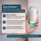 KlyvisClean™ Ultrasonic Dust & Allergy Purifier - Zero Filters
