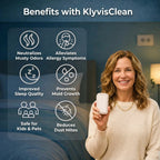 KlyvisClean™ Ultrasonic Dust & Allergy Purifier - Zero Filters