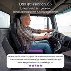 Klyvis™ Gel-Sitzkissen zur Entlastung bei Rücken- und Kreuzschmerzen