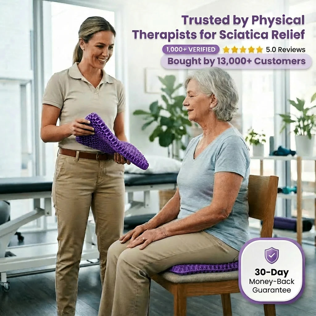 Advanced Klyvis Back, Sciatica & Period Relief Cushion